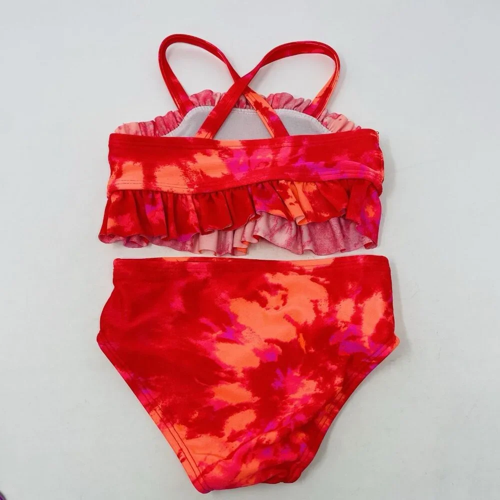 Cat‎ & Jack Baby Girls 18 Months Lot of 2 Bikini & One Piece Swimsuits 1449